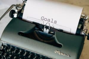 Set goals when learning English online